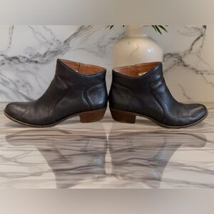 Lucky Brand Black Ankle Boots